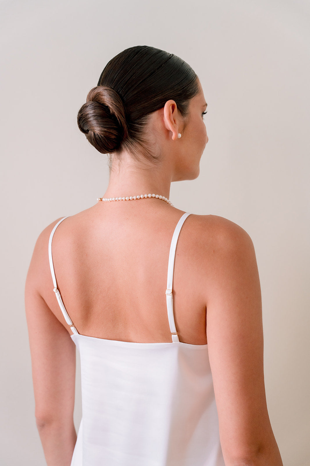 The Petite mini slip dress